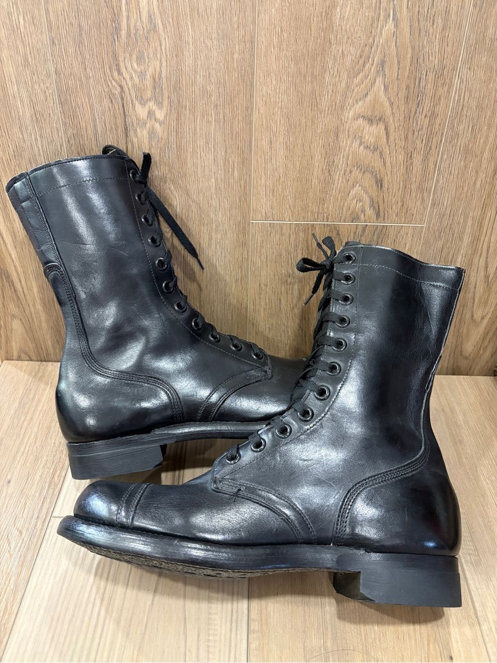 Vtg BF Goodrich Jump Boots Deadstock 9.5R Combat Military Hood Rubber MA Lot I
